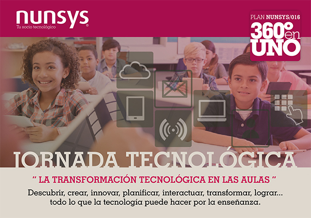 jornada tecnologica educacion evento Nuevas Jornadas “La Transformación Tecnológica en las Aulas” en Valencia y Valladolid